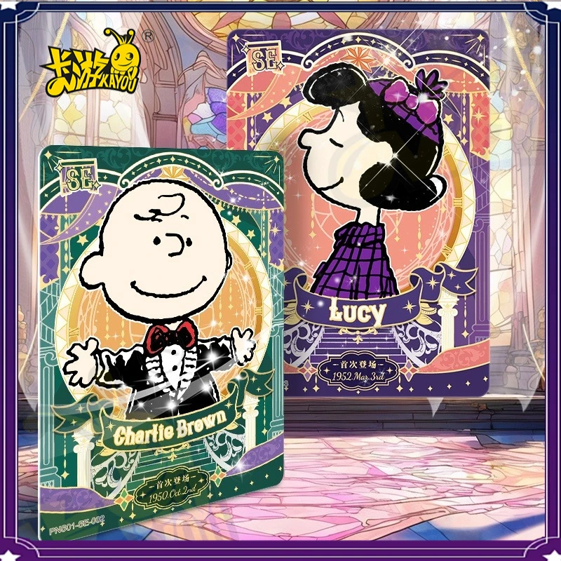 Kayou Official Genuine Snoopy Card Peanut Comic Peanut  Small Card Peripheral Collection Card