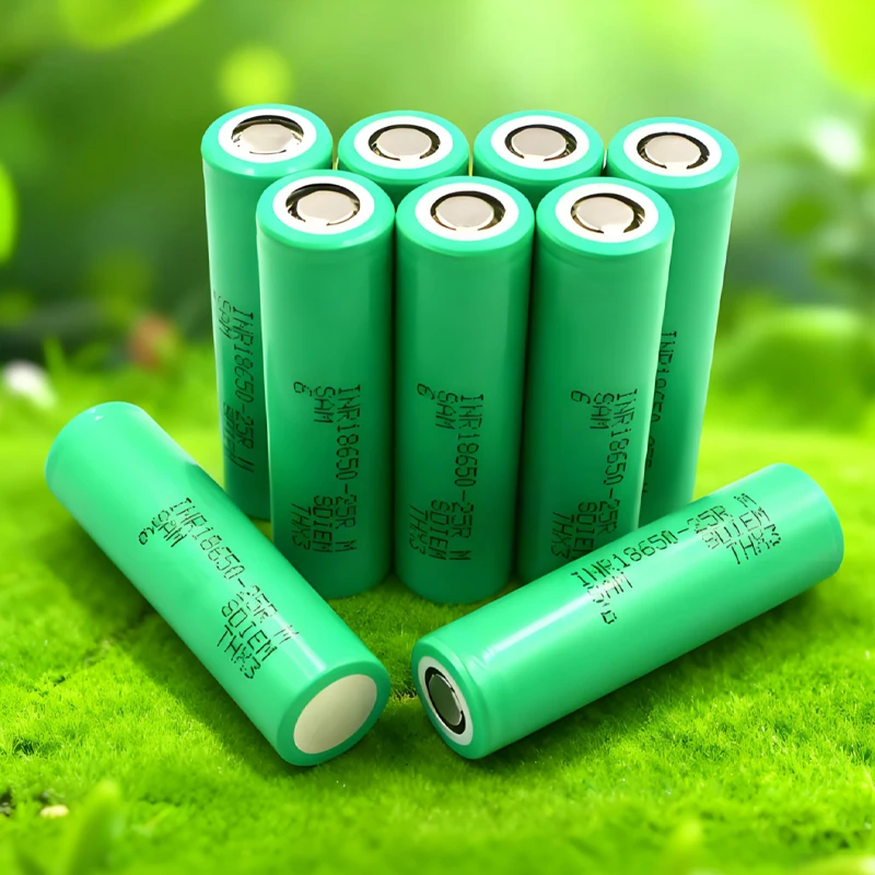 

New 3.6V 2500mAh 18650 Battery For Samsung INR 18650 25R Lithium Lon Battery Replacement External Battery