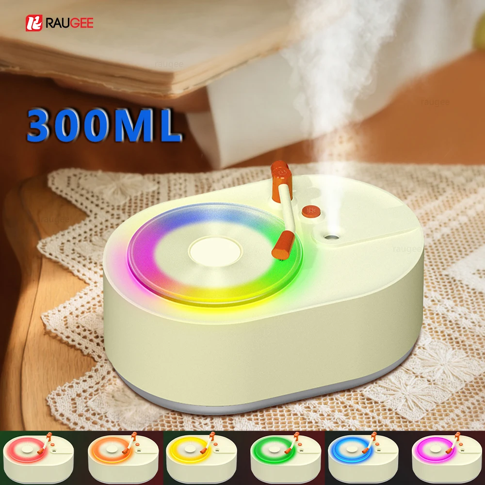 

Увлажнитель воздуха USB-увлажнители для ароматерапии, диффузоры, 300 мл, диффузор эфирного масла тумана, красочный свет, увлажнители для дома, спальни