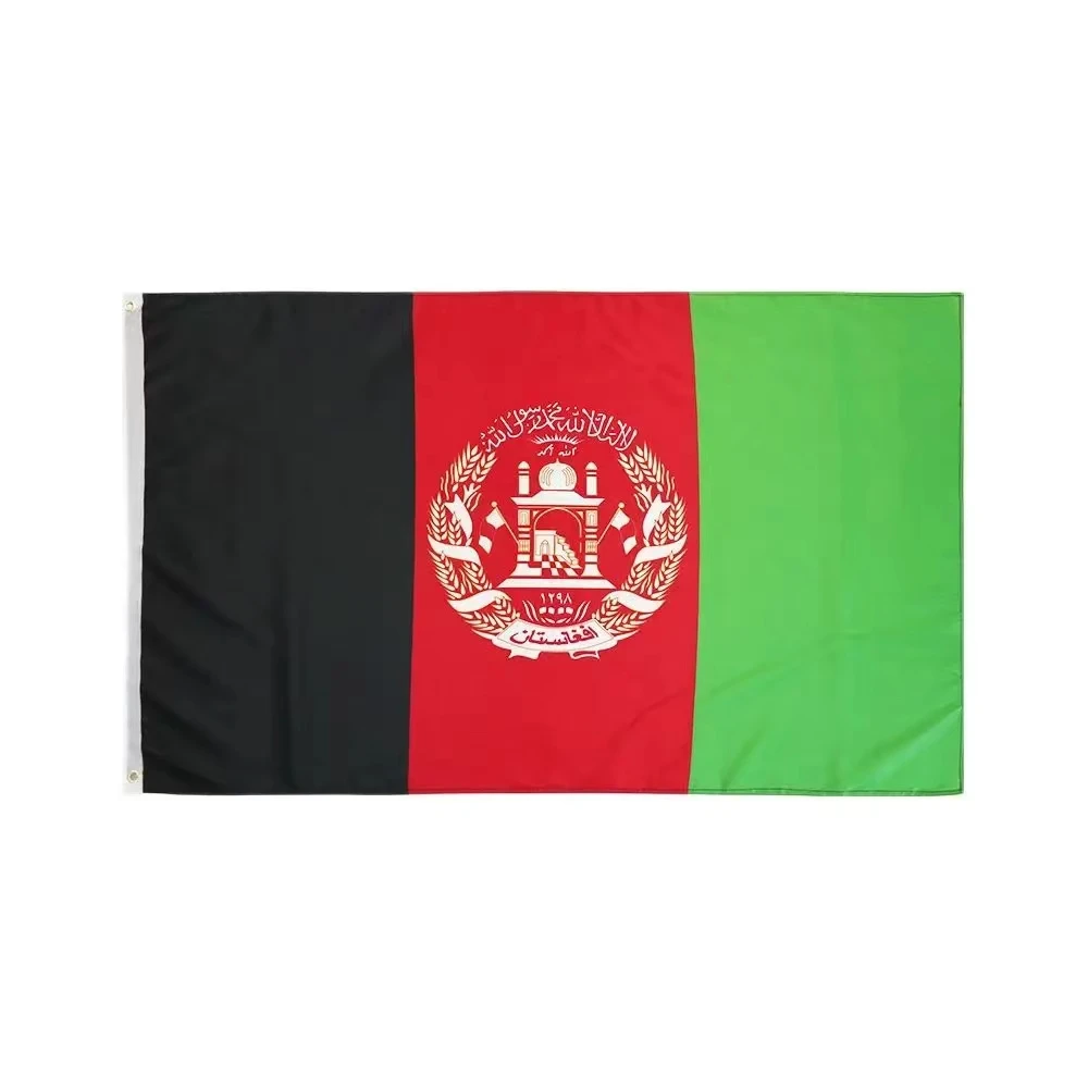 YI XIN Flag 90X150cm Afghanistan Flag Afghan Afghani Kabul National Flags AF AFG Islamic Republic of Afghanistan Banner