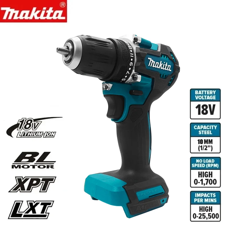 Makita DDF487 1700rpm No Battery Impact Drill Cordless 10mm Steel Capacity For Makita 18V Battery Power Tool ﻿