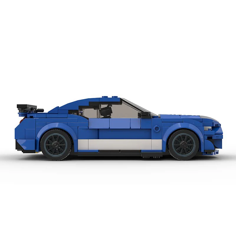 MOC GT500 Speed Champions Super Sports Cars Building Blocks Bricks Set Kids Toys Gifts For Boys And Girls