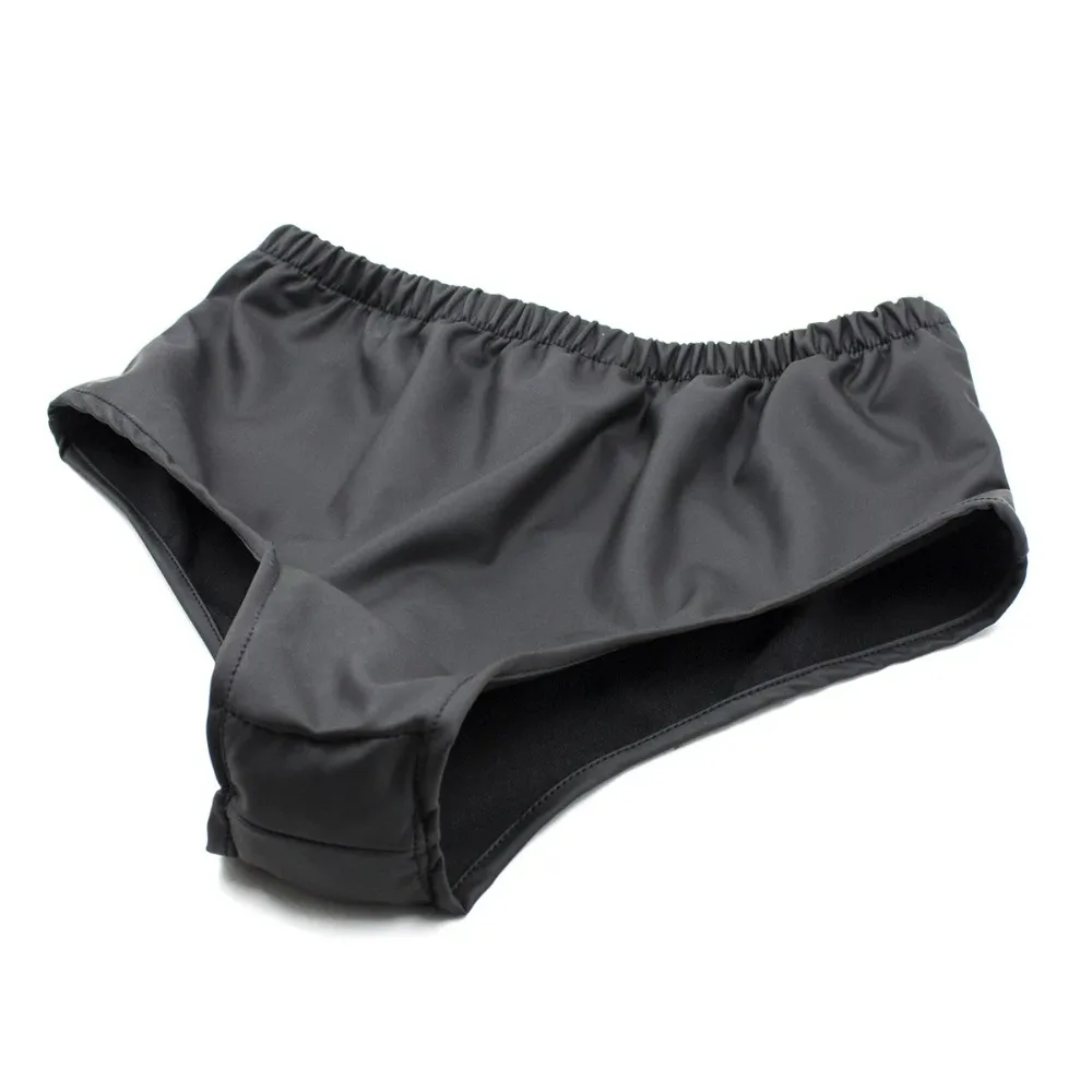 Latex panties with anal dildo Stimulating Butt anal plug G Spot erotic toys anus vagina strap on panty gay sex toys men women 5