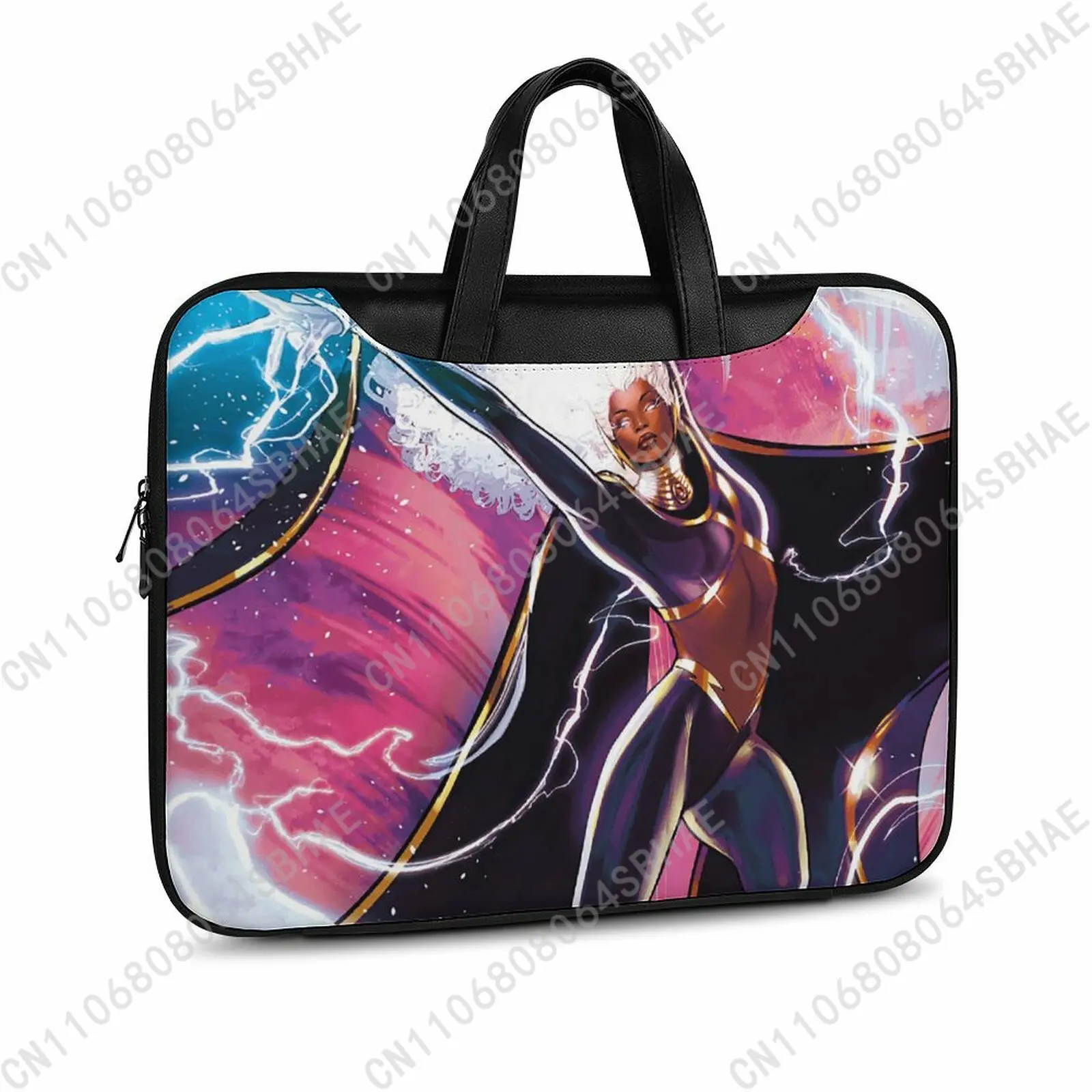 

Кожаный портфель Marvel Storm на заказ, унисекс, для ноутбука, деловой, ретро, из натуральной кожи, для косплея