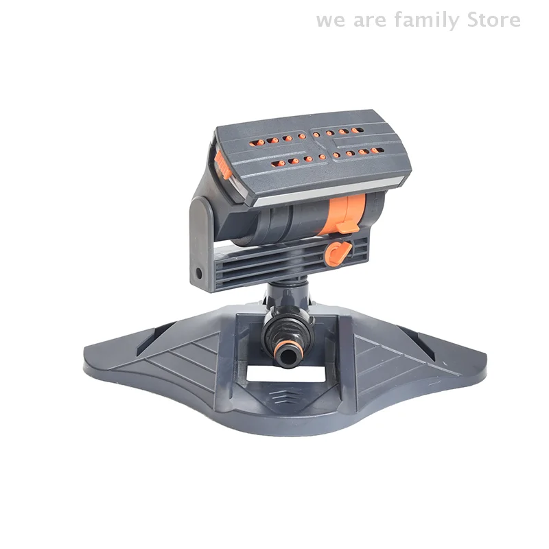 Aspersor de rango ajustable mejorado para regar césped, patios y jardines. 16 mini aspersores oscilantes de turbina