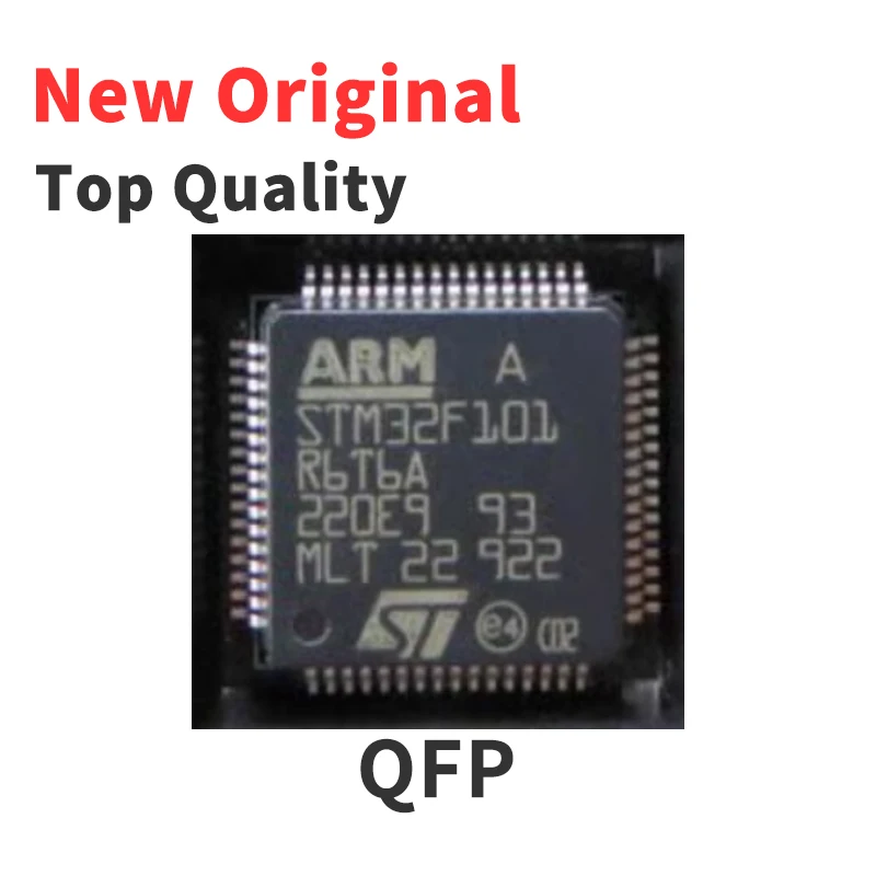 (1 Piece) STM32F101C4T6A STM32F101R4T6A STM32F101R6T6 STM32F101R6T6A STM32F101RFT6 STM32F101RGT6 QFP New Original