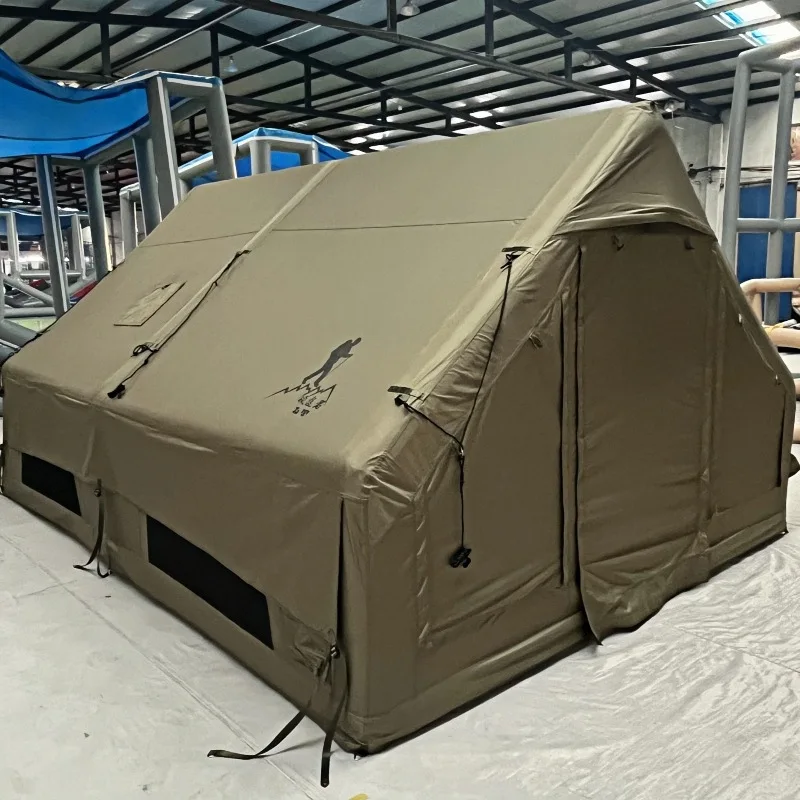 

Leader 12㎡ Inflatable Camping Tent - 600D Oxford Cloth Waterproof Windproof 6-8 Person Family Tent Factory Direct Sales