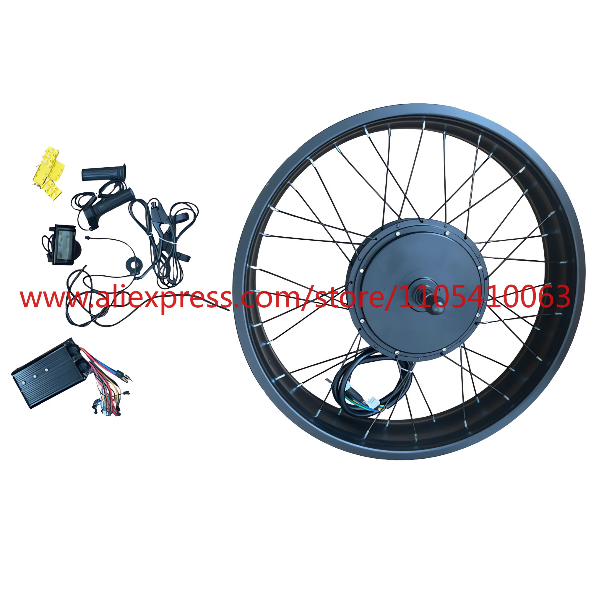 5000W Hub Motor Kit 72V - طقم تحويل دراجة كهربائية فائقة بمحرك