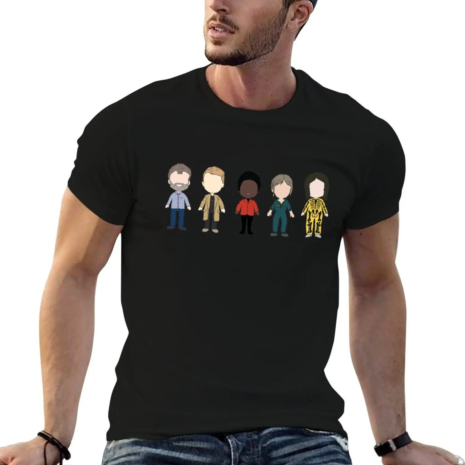 

Taskmaster Cast Series 4 Illustration T-Shirt t shirt man plain essential t shirt T-Shirt
