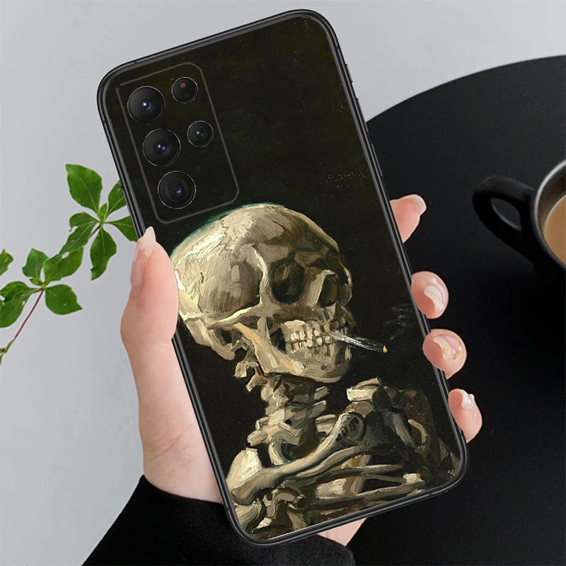 Skull Case For Samsung A57 A37 A56 A36 A16 A06 A07 A55 A35 A15 A17 A27 A52 A34 A24 A26 A53 A54 A05 A14 A73 A25