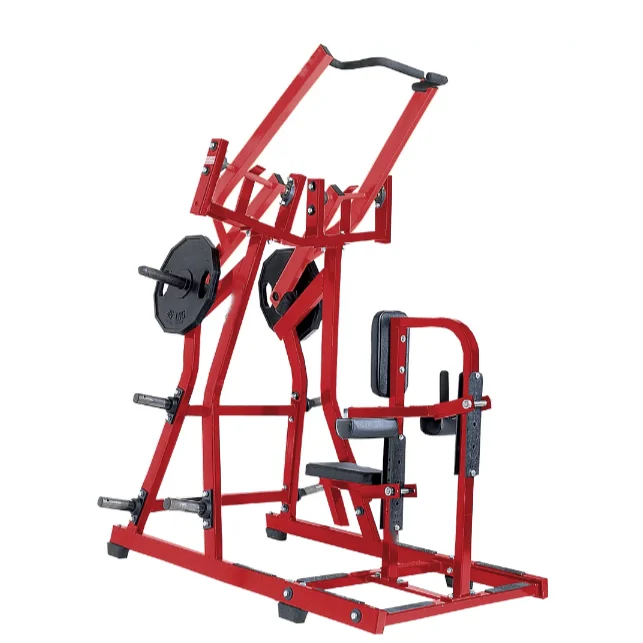 Training Fitness Machine Lateral Front Lat Pulldown Wholesale Commercial Gym Equipment Bodybuilding Exercise