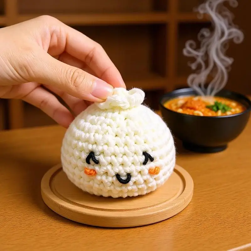 Kids Crochet Craft Kit Full Set Non-Toxic Material with Step by Step Guide for Table Activity Home School Learning Gift