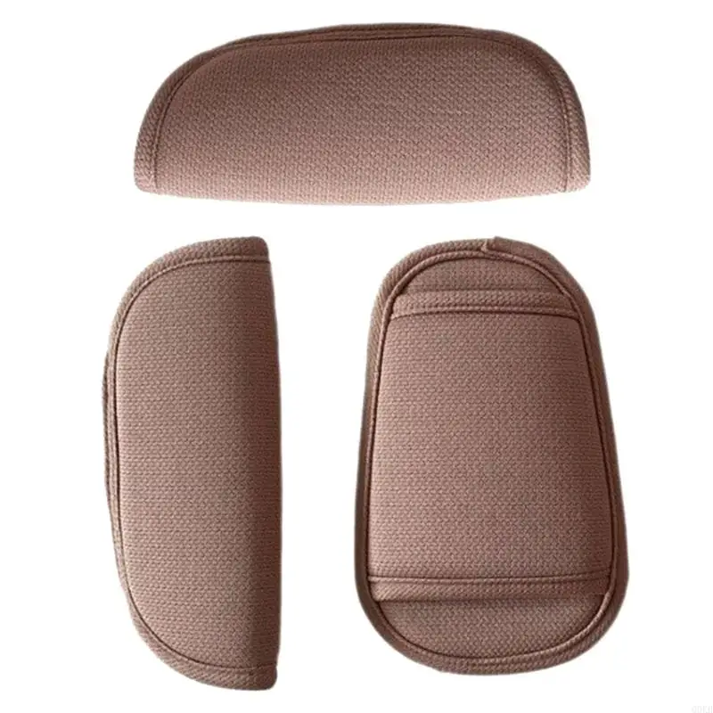 Q0KB Breathable Pram Seats Belt Protection Pad Baby Pram Shoulder Strap Pad Cushion Infant Pushchair Shoulder Belt Cover