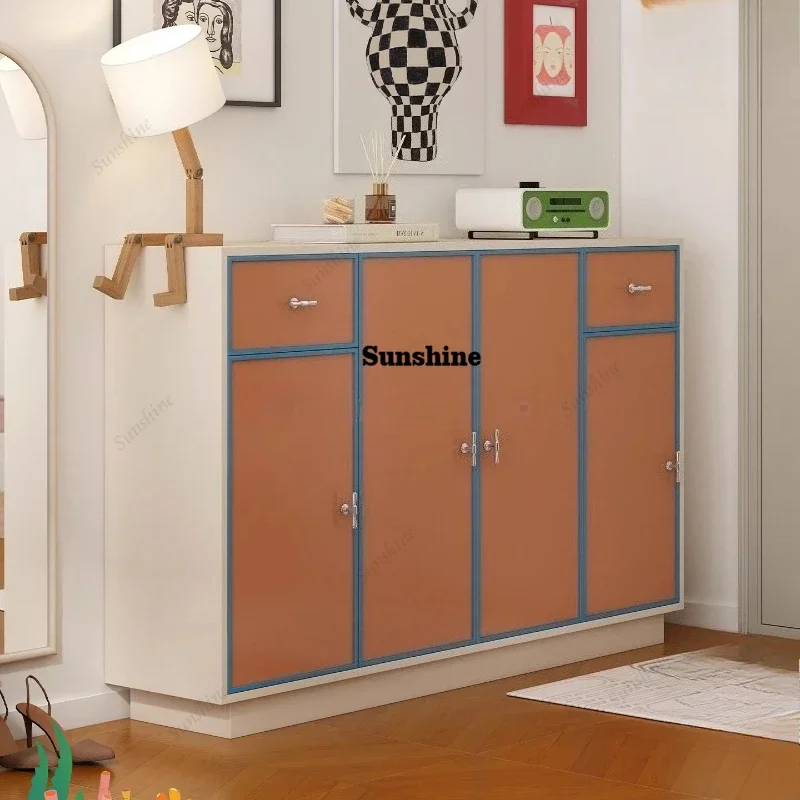 foyer integrated shoe cabinet with drawer 40 cm wide storage cabinet large capacity  FT