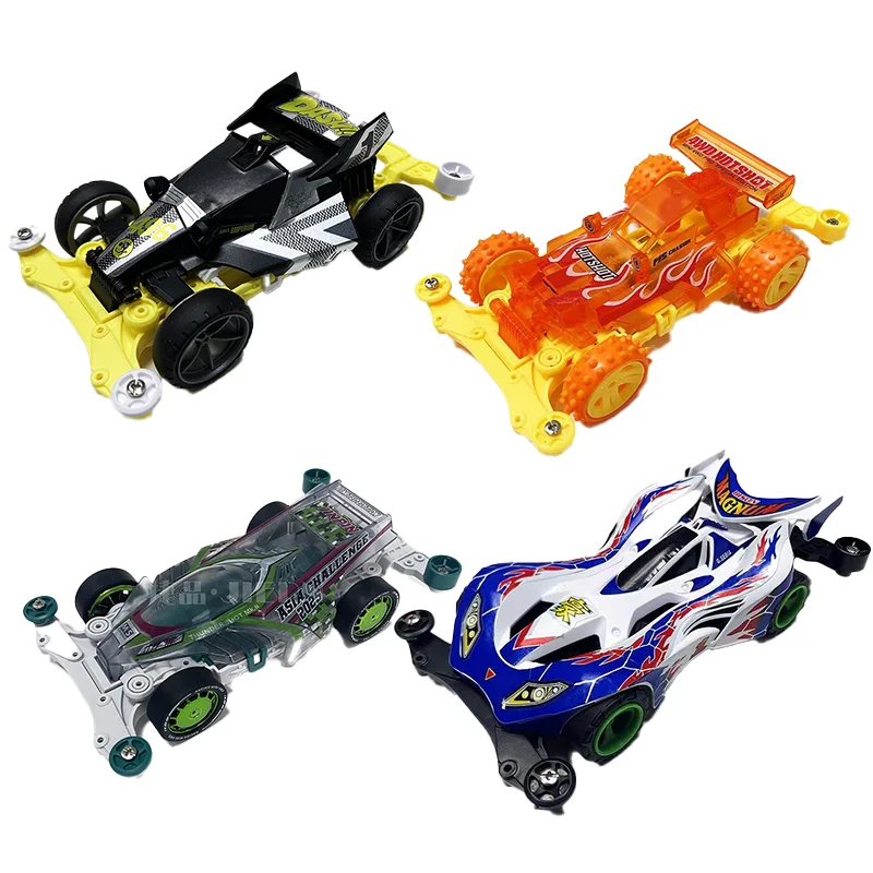 

MS Chassis Spider King Mini Four-wheel Drive Car 1/32 Scale Super Assembly Model Car, Racing Toy Collection & Gifts