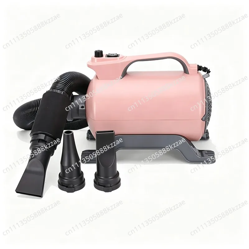 High Power Low Noise Pet Hair Dryer, Fast Drying Blower for Large Dogs & Cats Grooming