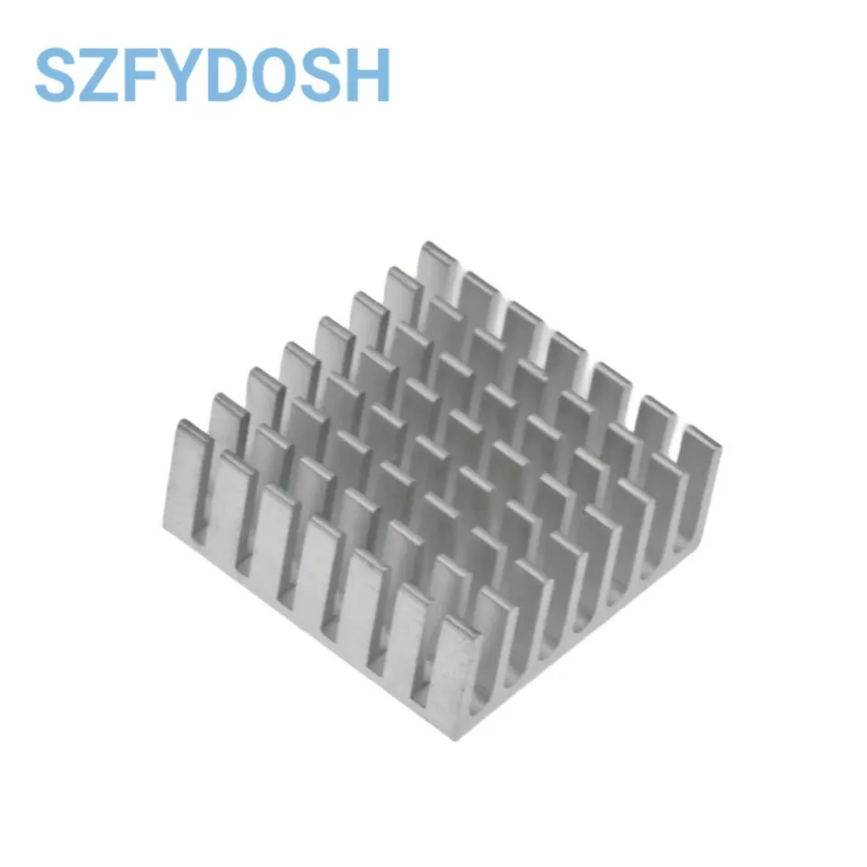 5PCS Heatsink Radiator Cooler Radiator 28x28x11MM High Quality Silver Slot Heat Sink 