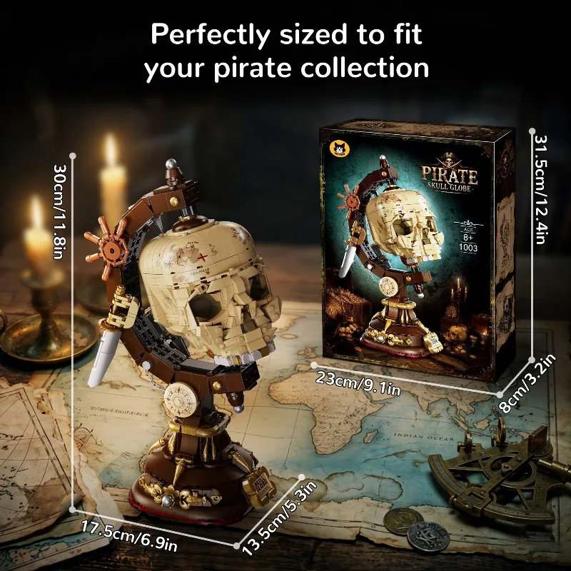 skeleton-earth-small-particle-building-blocks-pirate-theme-toy-festival-gift-halloween-horror-creative-model-display-assembly