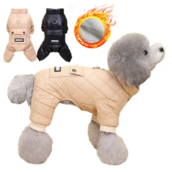 Welpen Overalls Wasserdichte Junge Hund Overall Winter Fleece Hund Kleidung für Kleine Hunde Pet Jacke Chihuahua Kostüm Yorkie Mops Mantel