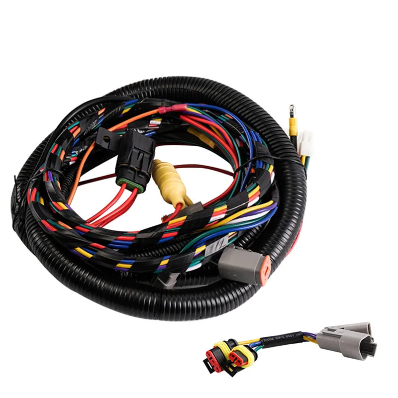 

Жгут проводов для гольф-клуба Pioneer, полный автомобильный жгут проводов 1038503011, содержит ремень безопасности Mcor2 и 4 адаптера