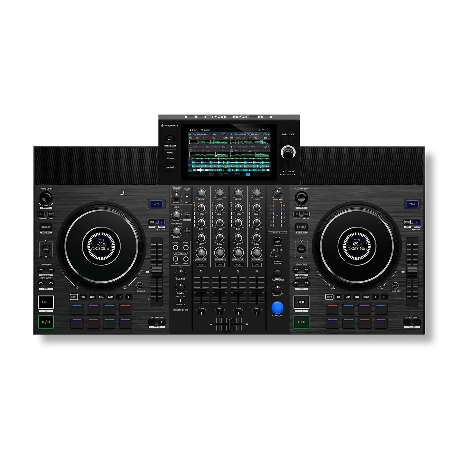 All-in-one machine U disk DJ disc player digital self-contained stereo