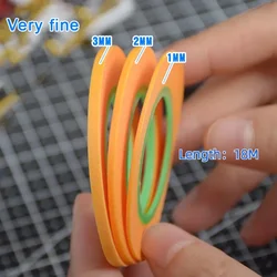Precision Model Masking Tape for Gundam Military Model Painting Tool Fine Line DIY Hobby Craft 18M Length Width 1MM 2MM 3MM