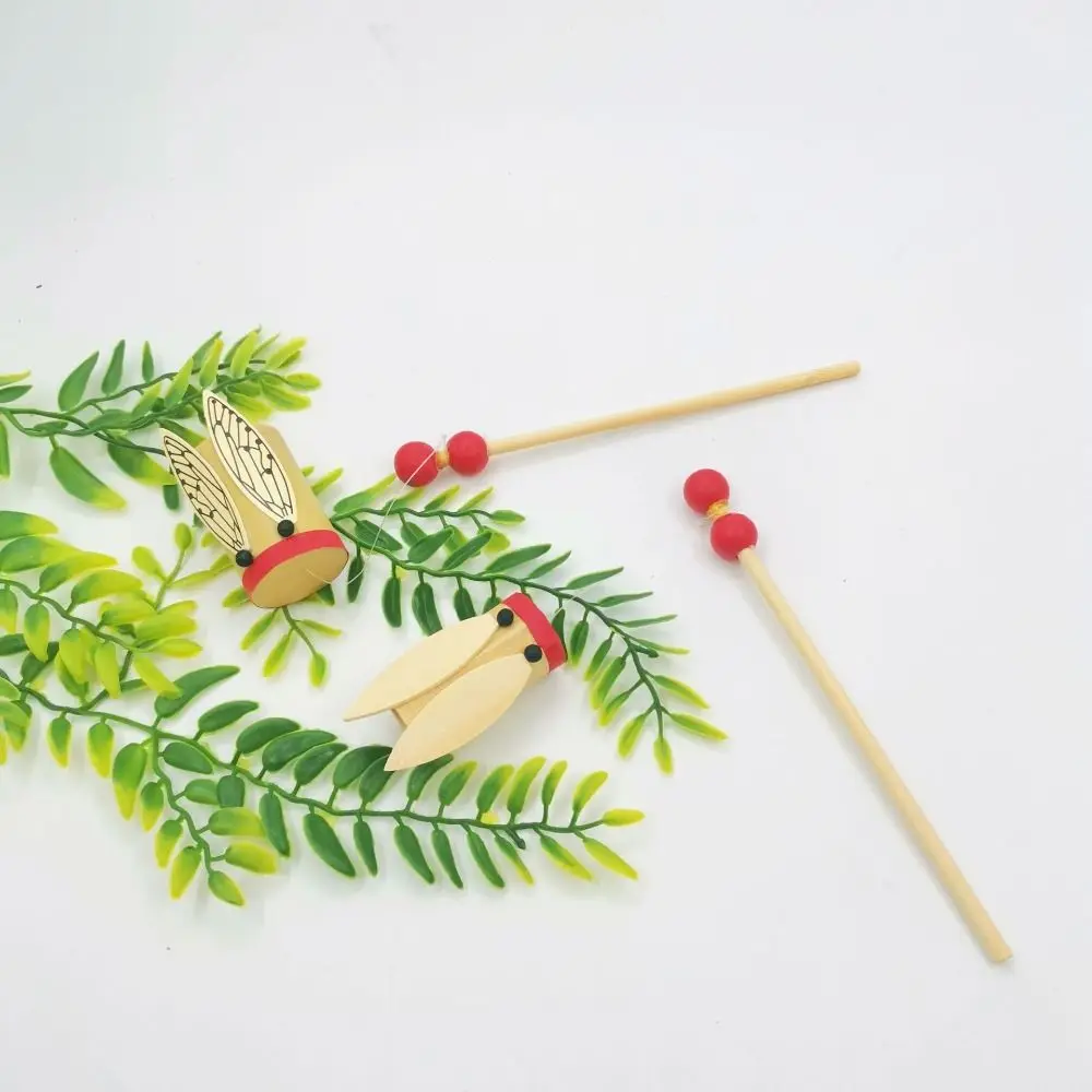 Bamboo Cicada Noisemaker Shake Activated Sound Producing Bamboo Cicada Sound Maker Cicada Shaped Bamboo Cicada Primary Student