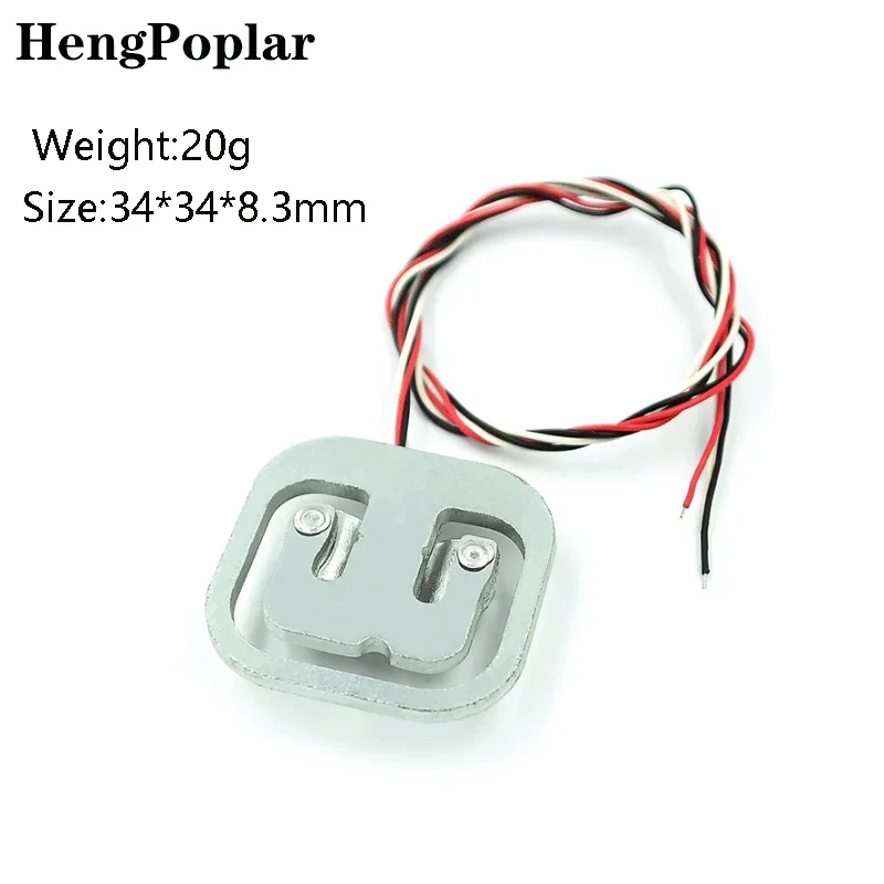 100pcs Sensor Body Scale 50kg Load Cell Resistance Strain Half-bridge Sensor 50kg