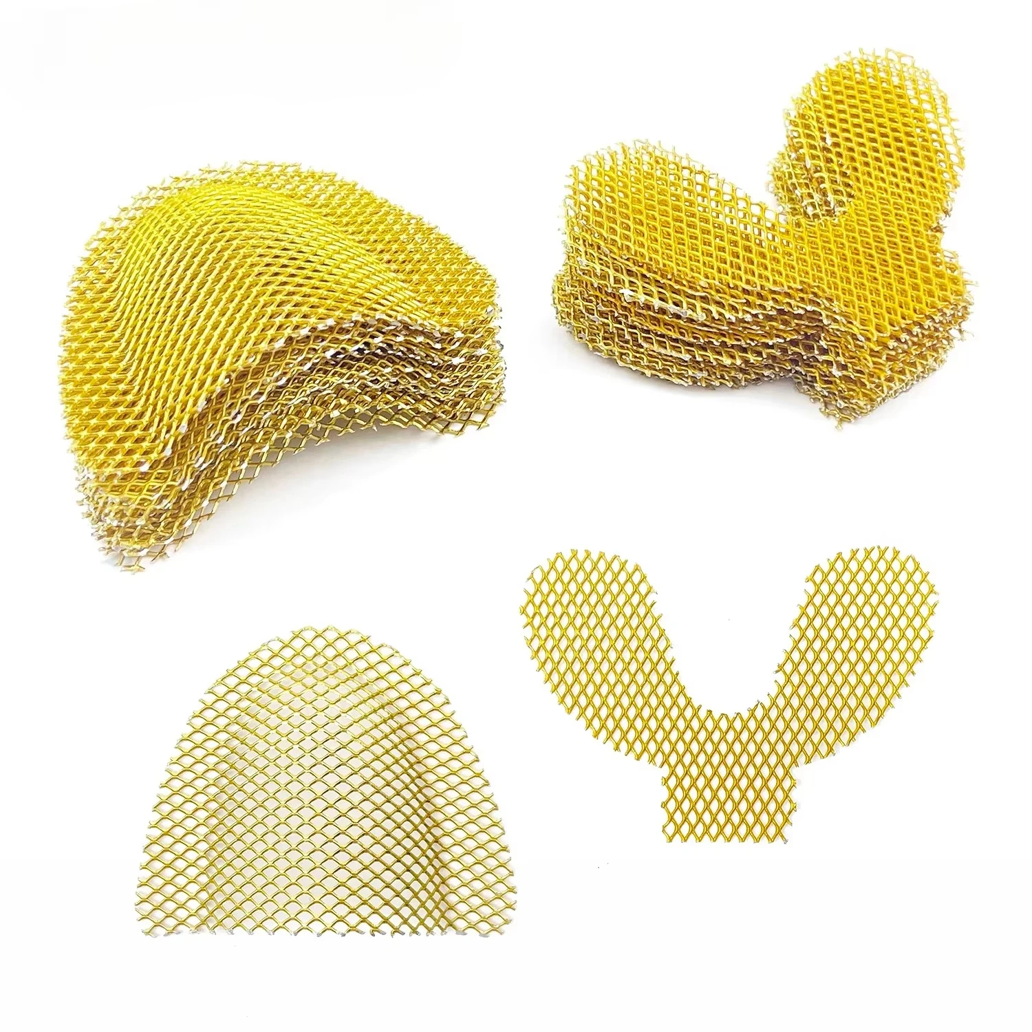 

NIGF 20 шт., металлическая сетка для оттисков зубов, материал для протезов, металлическая усиливающая сетка для укрепления верхних/нижних зубов