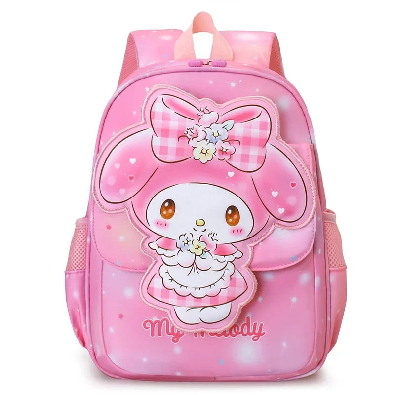Sanrio nova mochila para estudantes da escola primária menina dos desenhos animados bonito olá kitty bolsa de ombro para meninos da 1a série 2 e 3 backpac