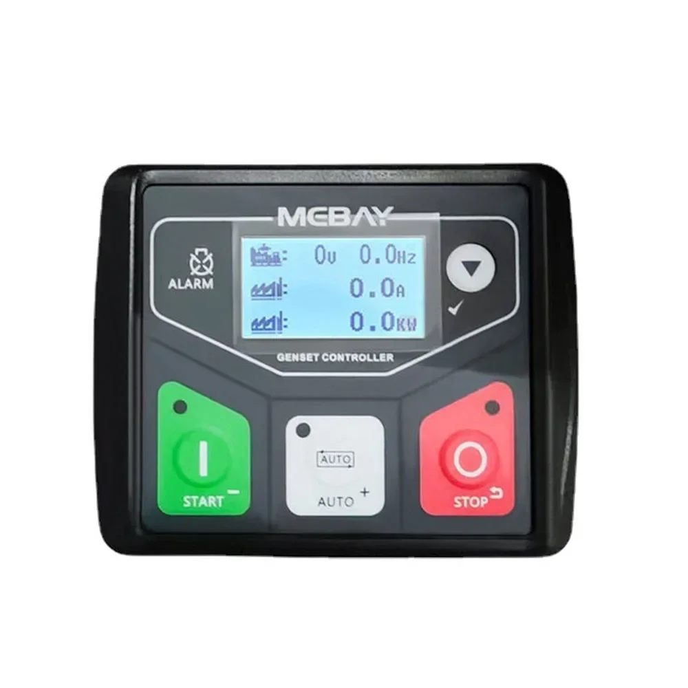 

Контроллер дизельного генератора Mebay DC30D, автоматический запуск, стоп, генераторная установка, блок управления двигателем, шкаф BX30D, USB-интерфейс, программируемый ПК