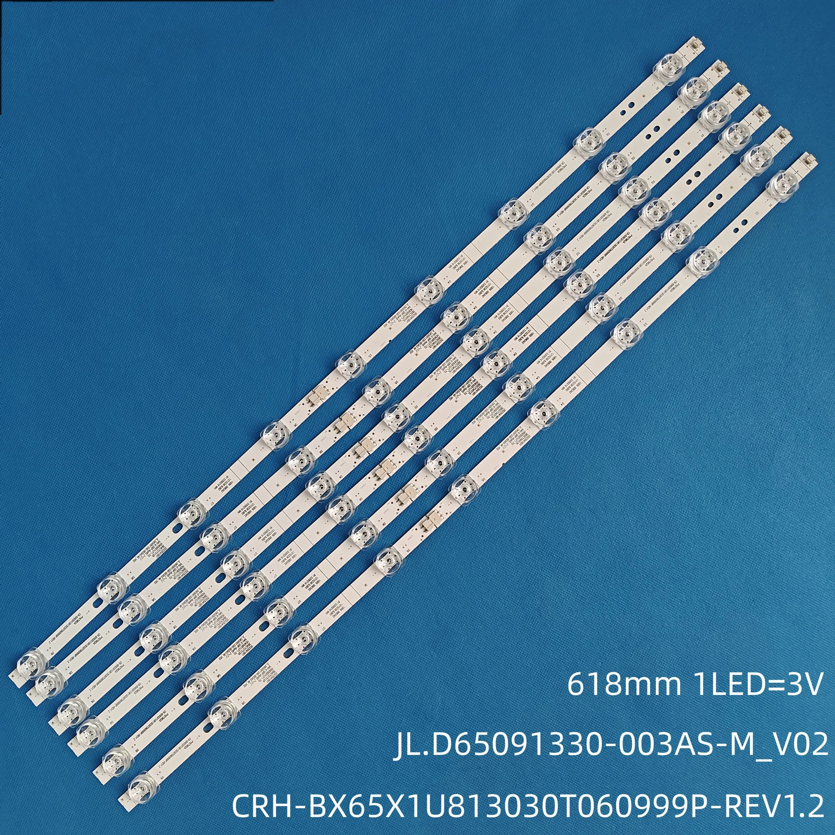 

LED Strip For Hisense 65A7120FS 65A7300FTUK 65AE7000FTUK 65A7000FTUK 65A7100FTUK DEXP U65F8000H CRH-BX65X1U813030T060999P-REV1.2