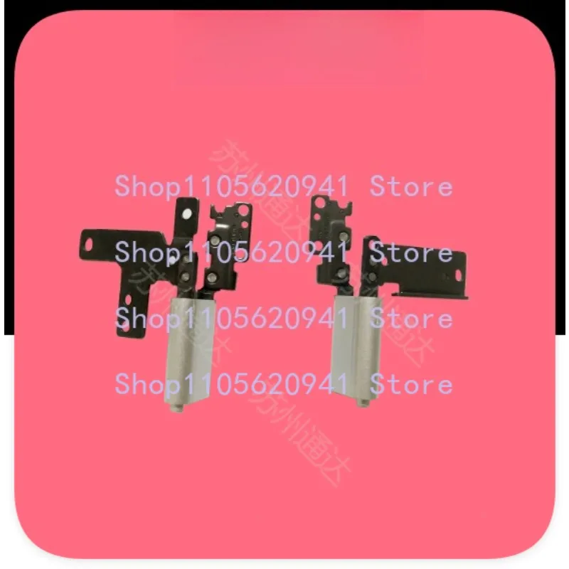 XXX   New For Dell Insprion 7415 5410 5415 2-in-1 LCD Hinges Left & Right Axis Kit Silver 4P46W 78HN5