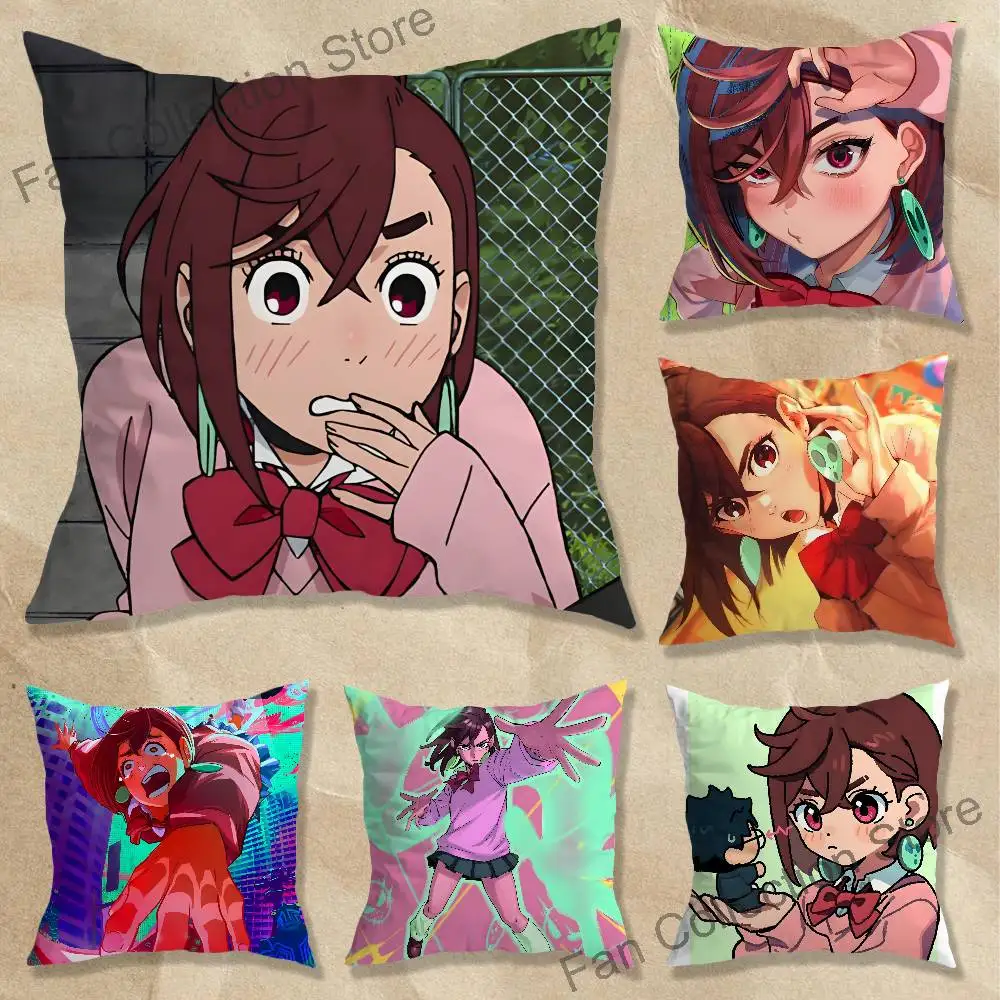 M-Momo Ayase Anime Anime Celebrity Merchandise All-Match Printed Pillow Case Sofa Car Office Room Decoration Protector