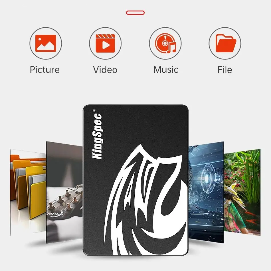 KingSpec 2.5 SATA SSD 128GB 256GB 512GB 1TB 2TB