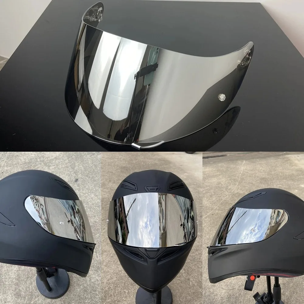 Motorcycle Helmet Visor UV‑Protective Replacement Shield for AGV K1 K1S K3SV K5 K5S 3