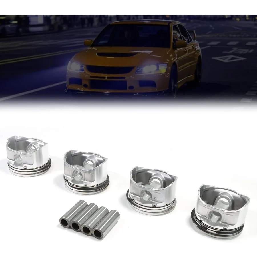 

Комплект поршней двигателя из 4 предметов, предназначенный для надежных характеристик, в двигателях Kia G4GC 2.0L 20002012, спецификация OE, совместимость с