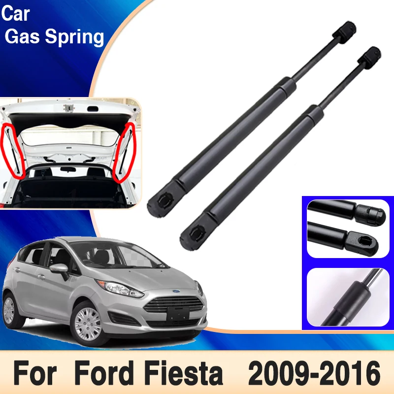 

For Ford Fiesta Accessories 2015 MK6 Hatchback 2009~2016 Car Trunk Tailgate Gas Struts Shock Strut Lift Supports Car Accessories