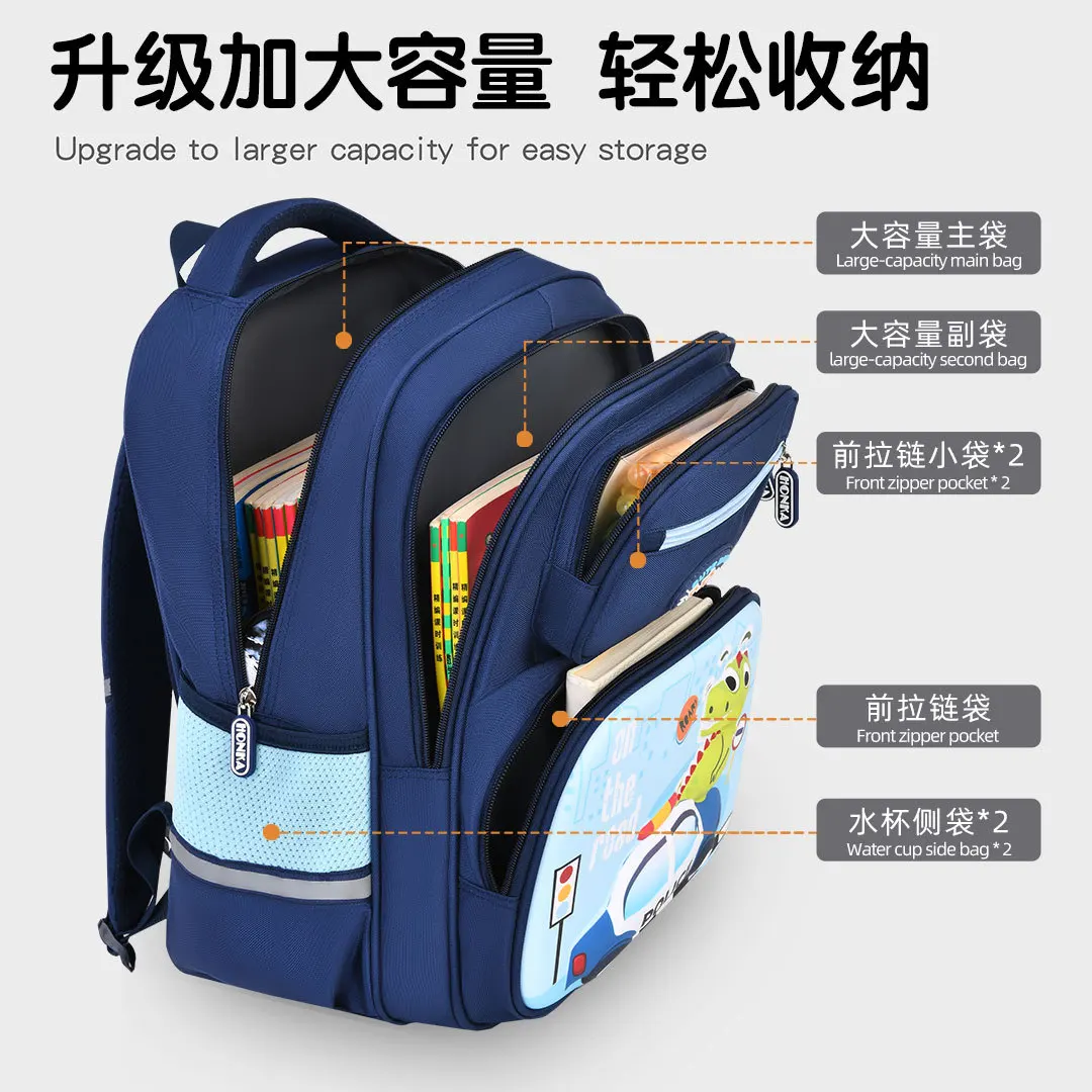 3 Pcs Kids School Backpcak Children School Bags Set Boys Girls Primary Backpack with Lunch Bag Schoolbag Book Bag Kids Mochilas
