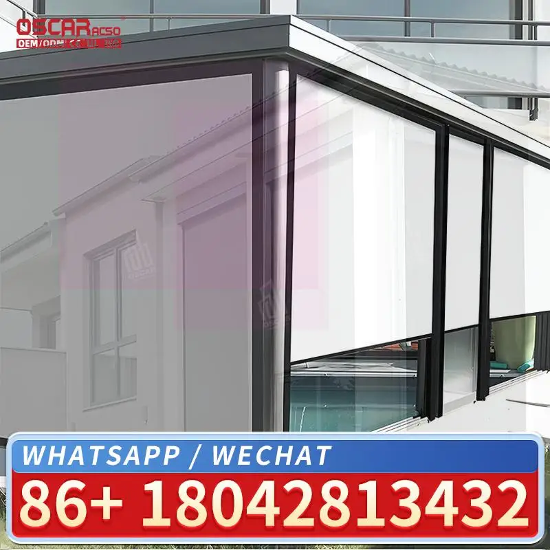 Cordless Motorized Roller Shades with Thermal Insulation UV Protection Day and Night Blinds for Home Office Bedroom Global Marke