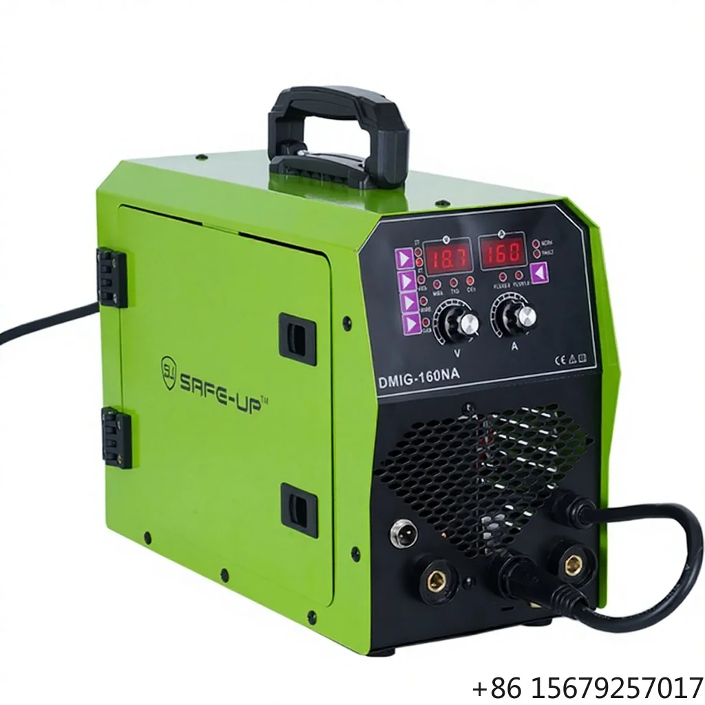 New Condition 3-in-1 Tig Mma Mig Welding Machine Portable High Quality 220V Gasless Gas for Stainless Steel 160A