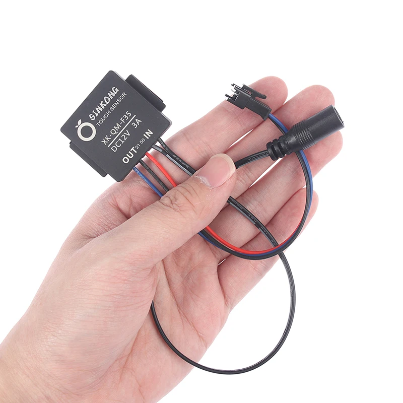 5-12V กระจกห้องน้ำสวิทช์ Touch-Sensor สวิทช์สำหรับ Led Light กระจกไฟหน้า5มม.เลนส์ Induction