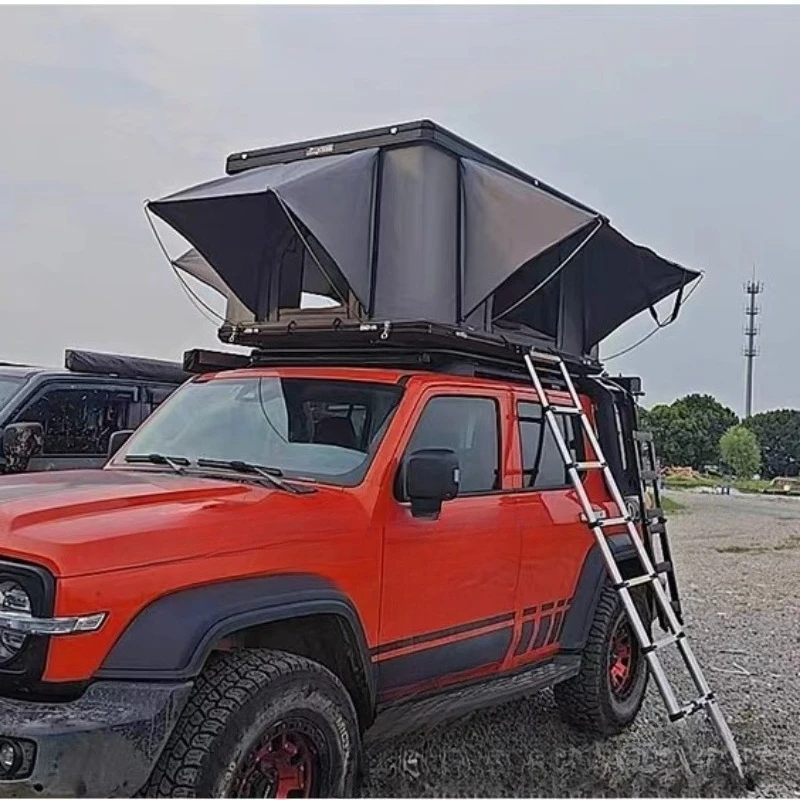 

Aluminum alloy sunroof in and out of the car roof tent self-driving tour SUV folding hard top car platform