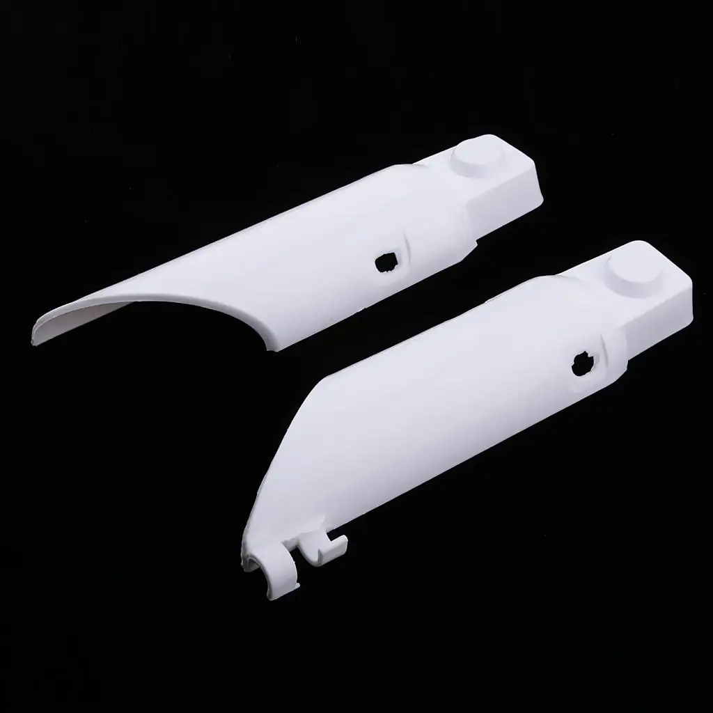 1 Pair Shock Fork Protectors Covers Flexible Plastic For Honda CRF50 CRF 50 White Precise Fit Motorcycle Accessories 2019 New