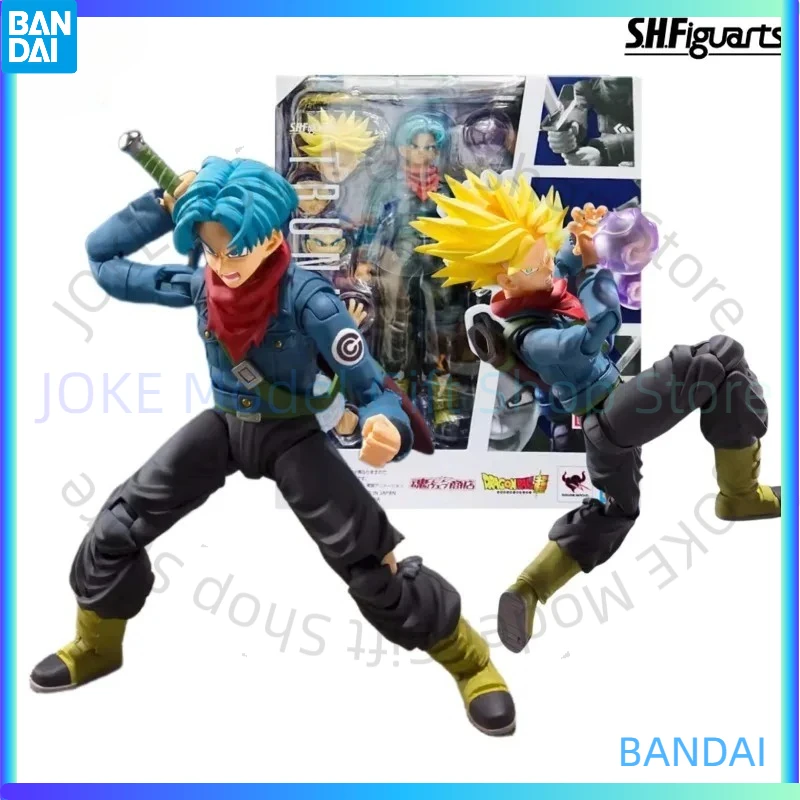 

Original Bandai S.H.Figuarts Dragon Ball Z Trunks Future Trunks Anime Action Figure PVC Toys Gift Collectible Model Ornaments