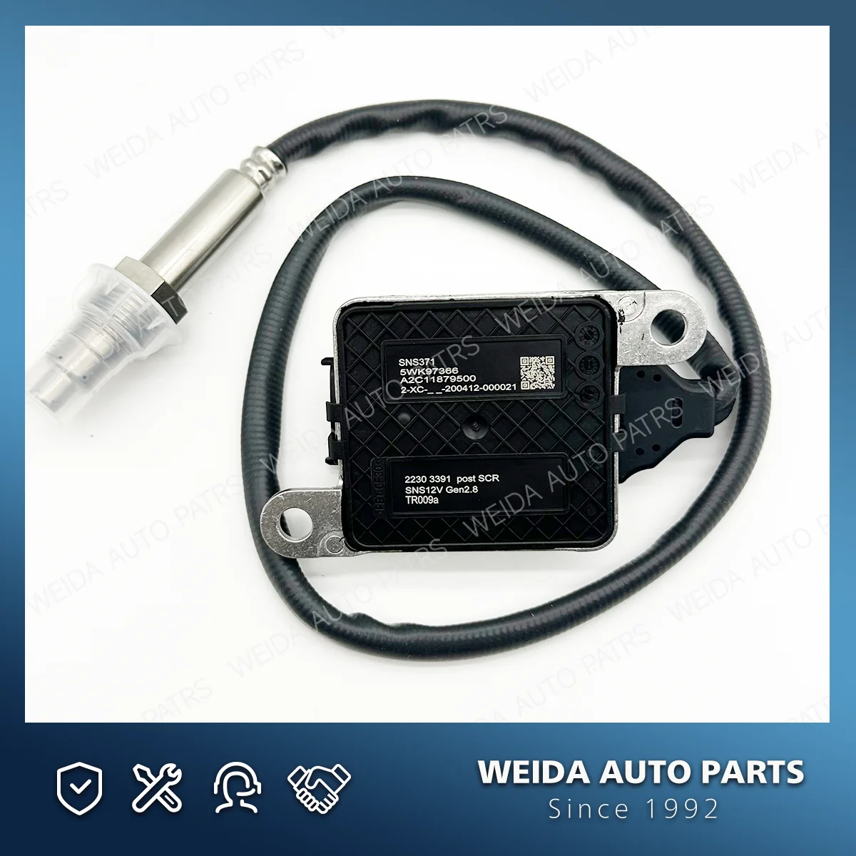 22303391 New Nitrogen Oxygen Sensor 5WK97366 12V Nox Sensor For Volvo Truck C70 VN VNL VNM VHD VT MACK MP7 MP8 D11 D13 D