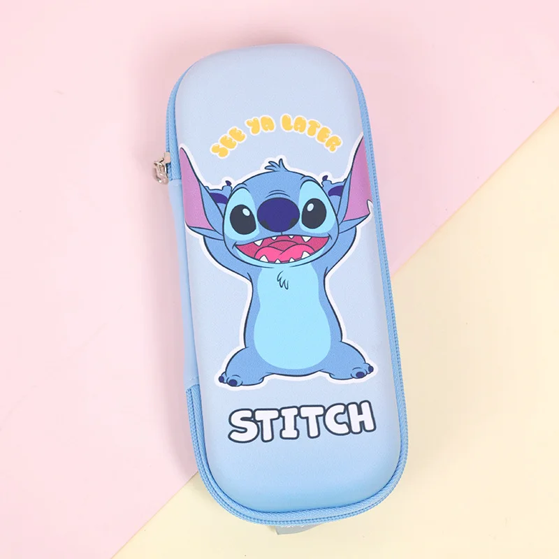 Disney Children's Pencil Case  Pupils Cartoon Cute Multifunctional Large-capacity Multi-layer Stationery Bag