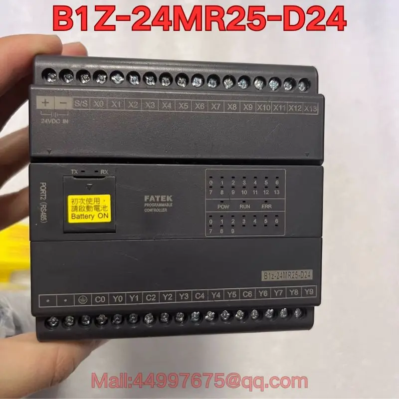 Second-hand B1Z-24MR25-D24 PLC controller functional test is normal The latest quotation for 2026