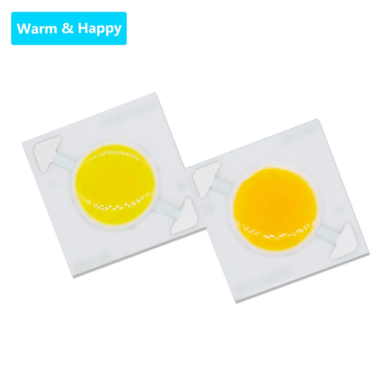 

3W DC3V LED Light Board Ceramic Substrate COB Light Source Household Lamp Bead Spotlight Tube Light Track Light 2700K/5000K