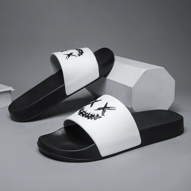 أحذية الصيف شبشب رجالي أحذية رجل الشرائح الناعمة عدم الانزلاق عادية داخلي في الهواء الطلق إيفا الصنادل حديقة الشاطئ موضة للشباب